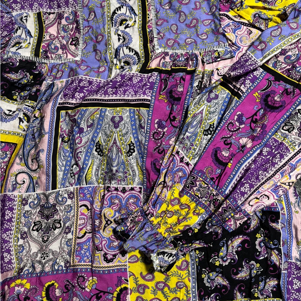 Fate Multicolor Paisley Fabric